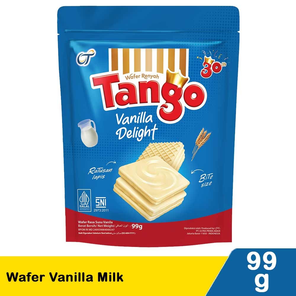 TANGO WAFER VANILLA MILK 99g