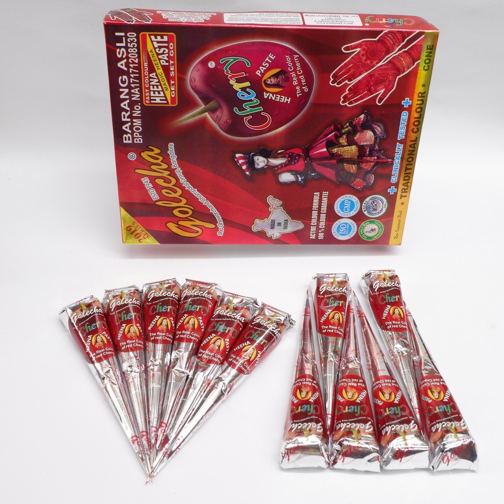 Hena Golecha Cherry Isi 12
