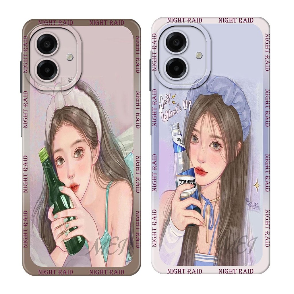 Case Compatible With SAMSUNG A07 Case Hp , Kesing Hp , Casing Handphone - Softcase