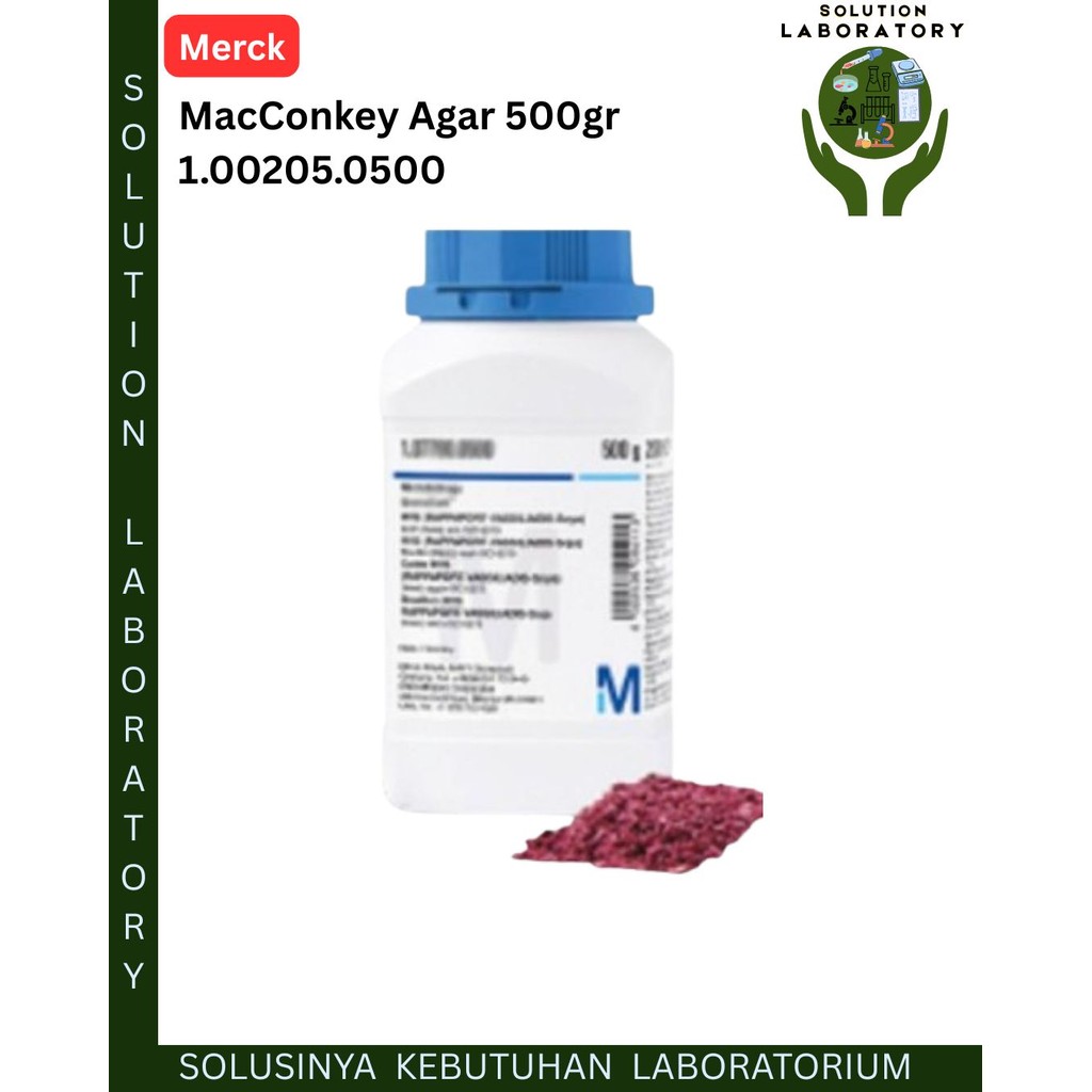 MacConkey Agar 500gr 1.00205.0500 Merck