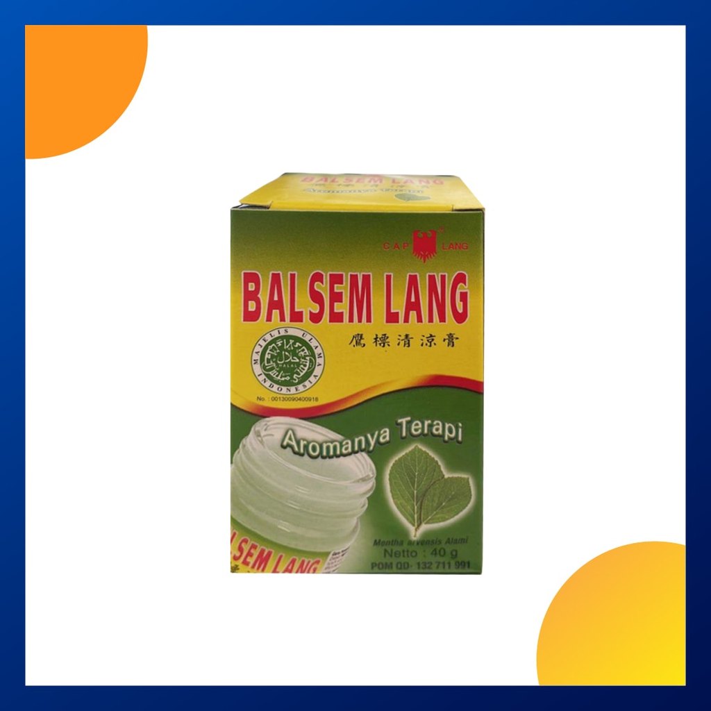 Cap Lang Balsem Isi 40 Gram Pot