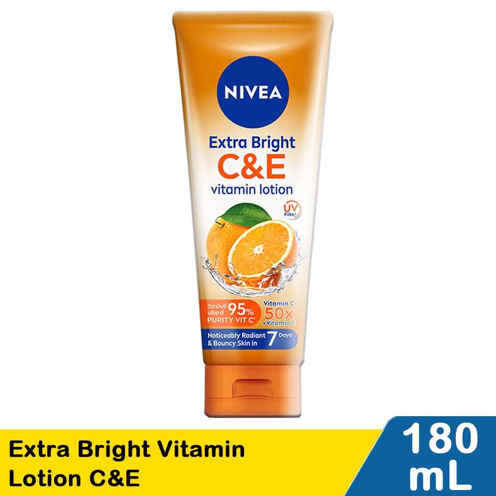 NIVEA EXTRA BRIGHT VITAMIN LOTION C&E 180mL