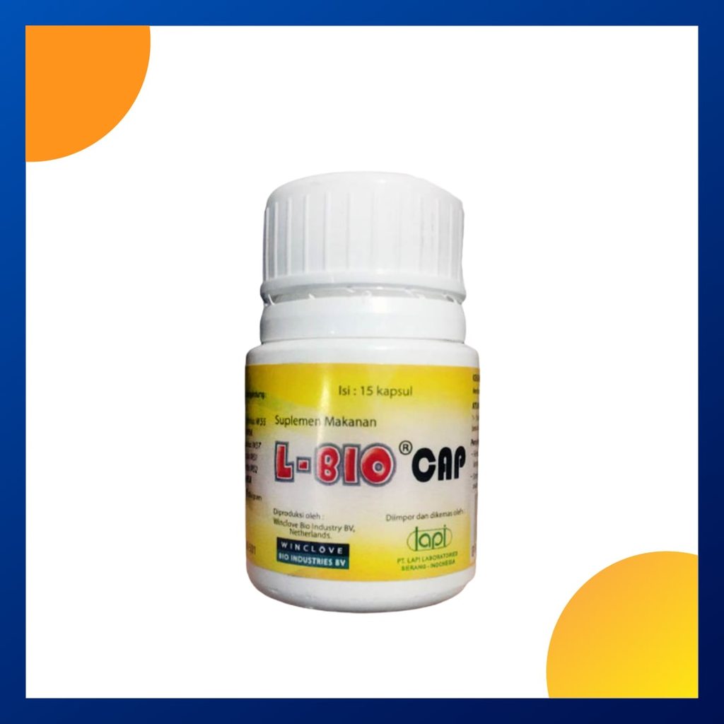 L-Bio Botol Isi 15 Kapsul