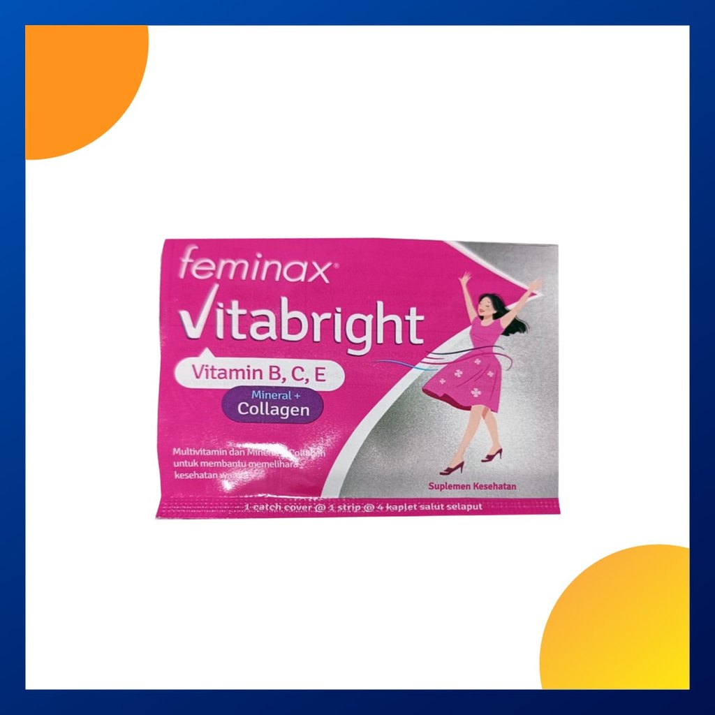 Feminax Vitabright Strip 4 Kaplet