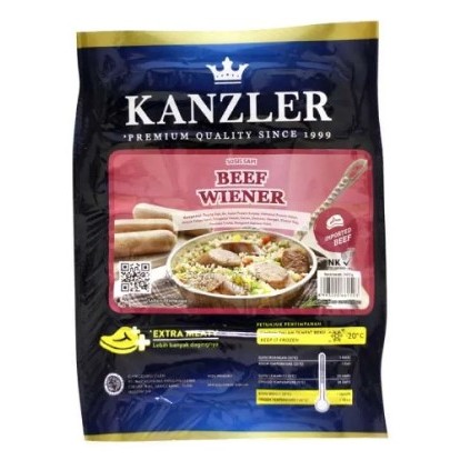 KANZLER BEEF WIENER 360GR