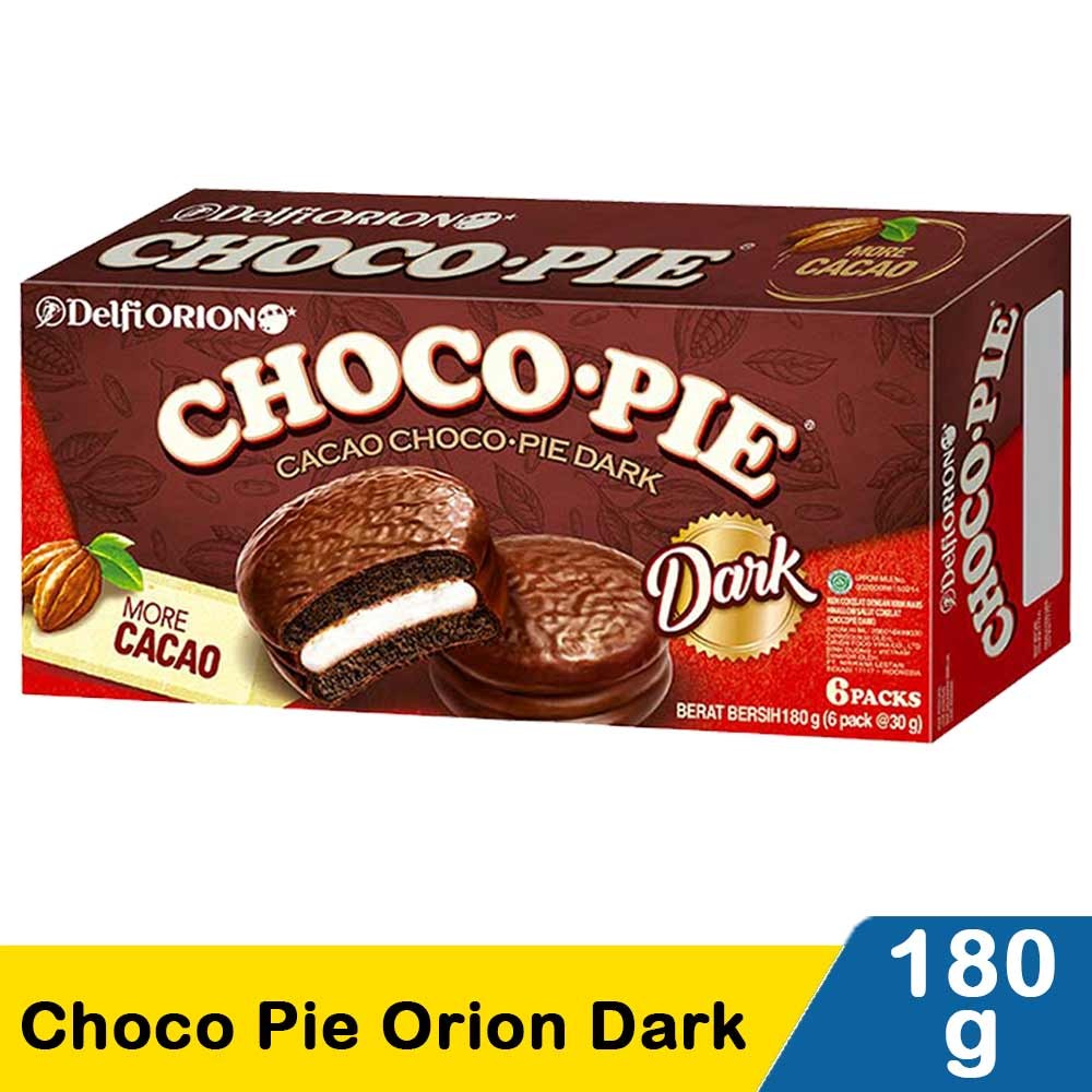 DELFI CHOCO PIE ORION 6'S DARK 180g