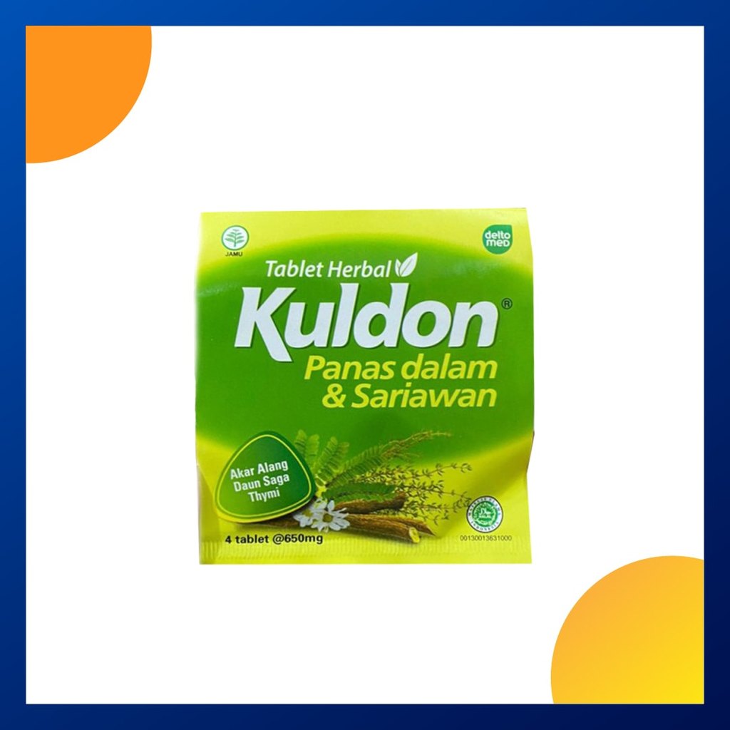 Kuldon Strip Isi 4 Tablet