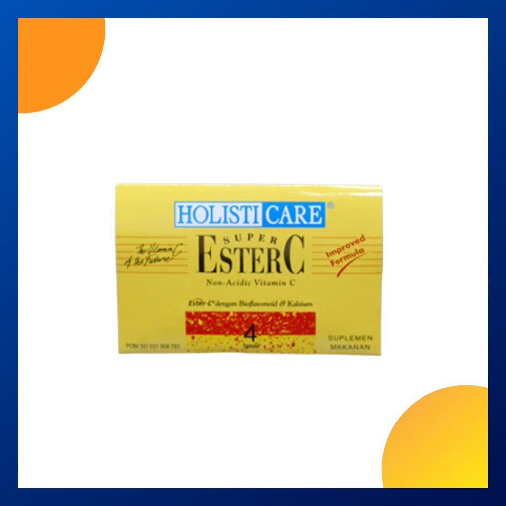 Holisticare Super Ester-C Strip 4 Tablet