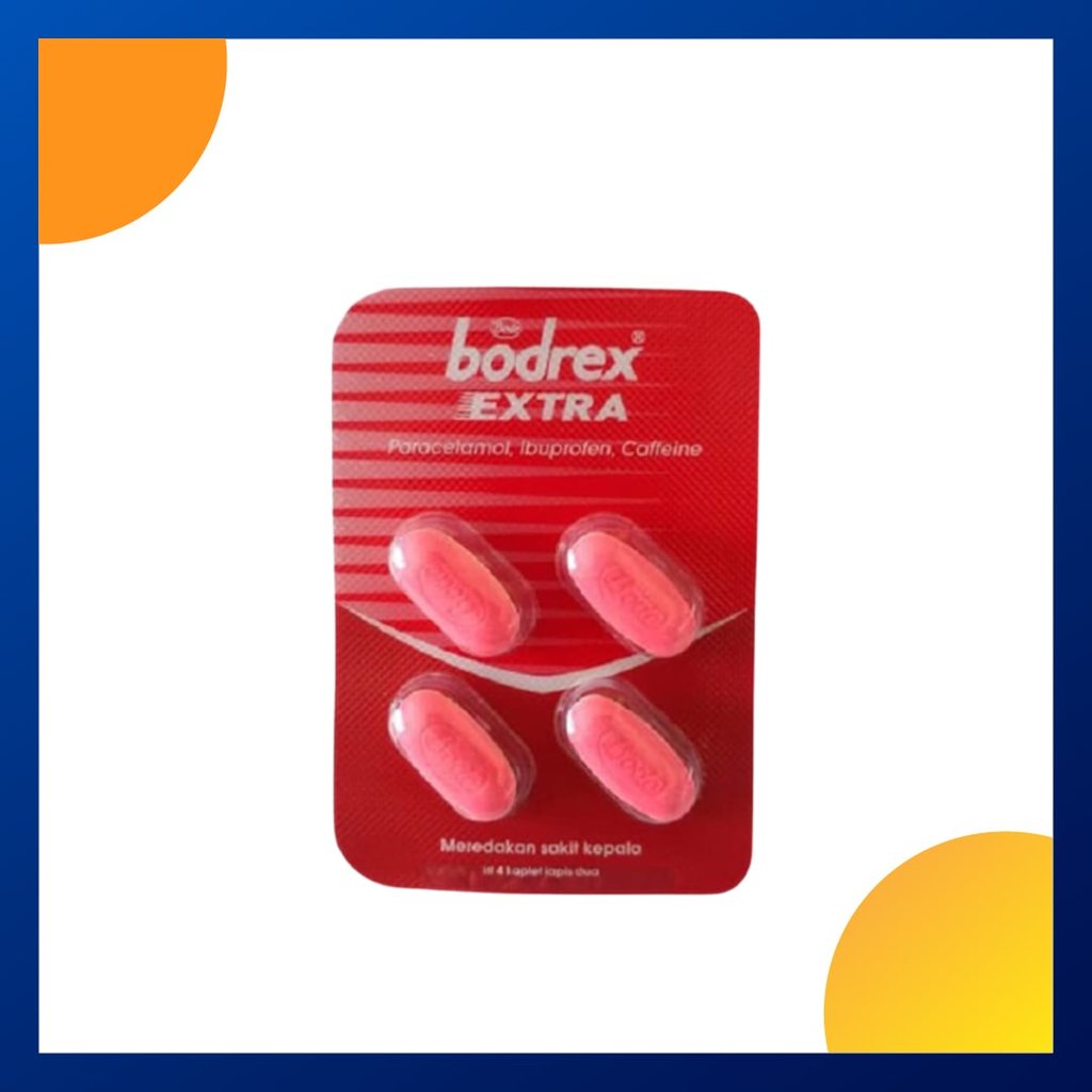 BODREX EXTRA 1 BLISTER @ 4 KAPLET