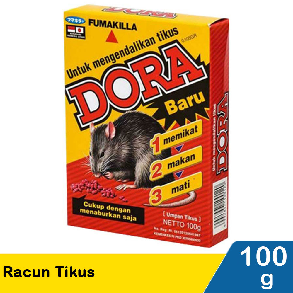 DORA RACUN TIKUS  100g