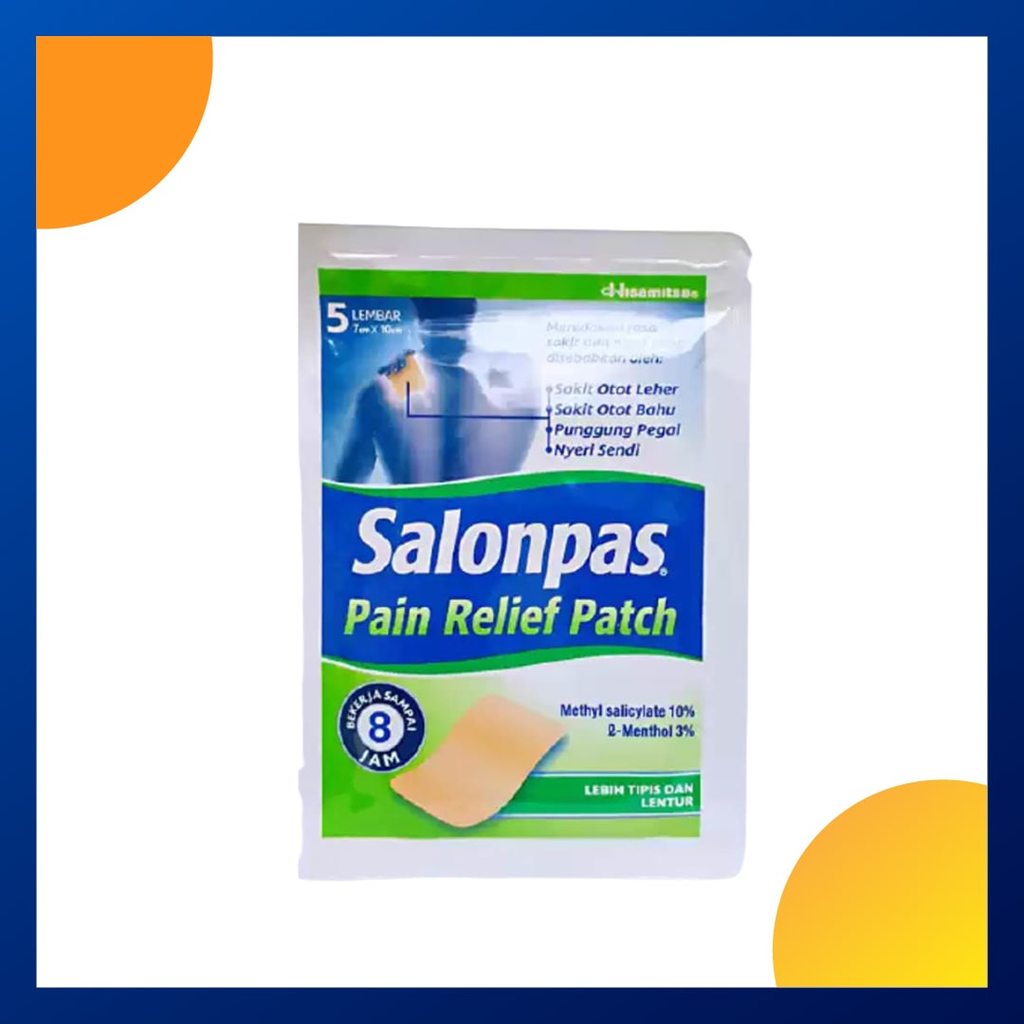 Salonpas Pain Relief Patch Sachet 5 Pcs