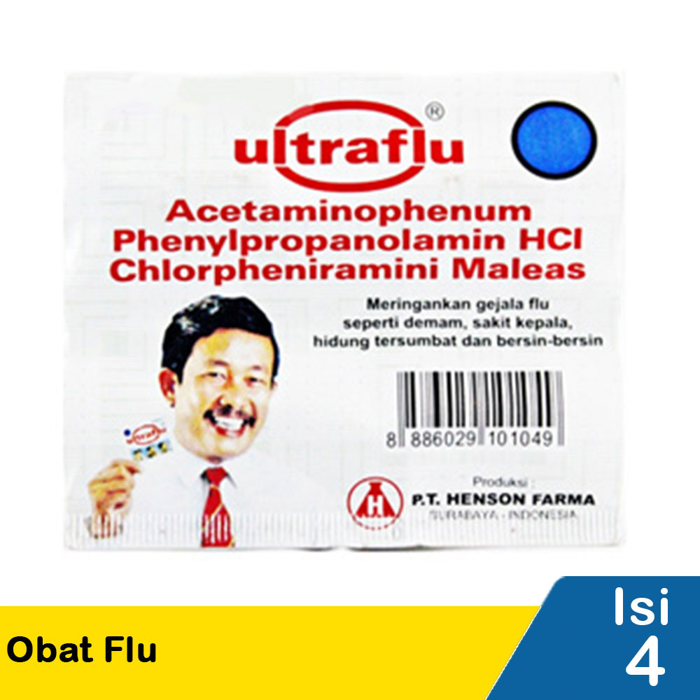 ULTRA FLU OBAT FLU 4'S