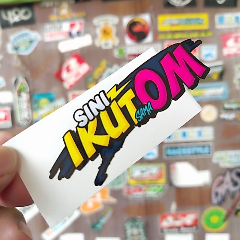 STIKER SINI IKUT SAMA OM