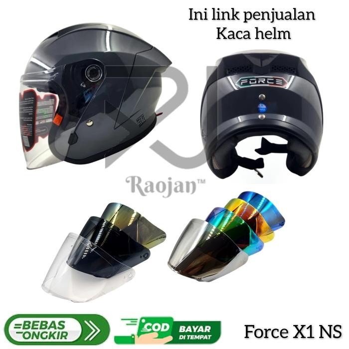 Kaca helm Force X1 NS Visor helm Force X1 NS