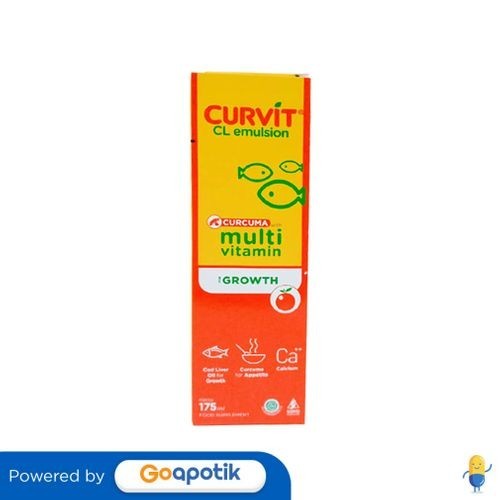 Curvit Cl Emulsi Isi 175 Ml Botol