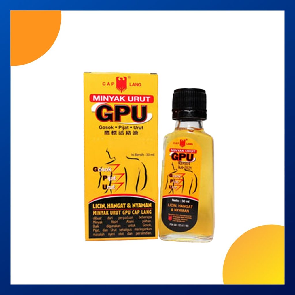 Cap Lang Minyak Urut Gpu 30 Ml