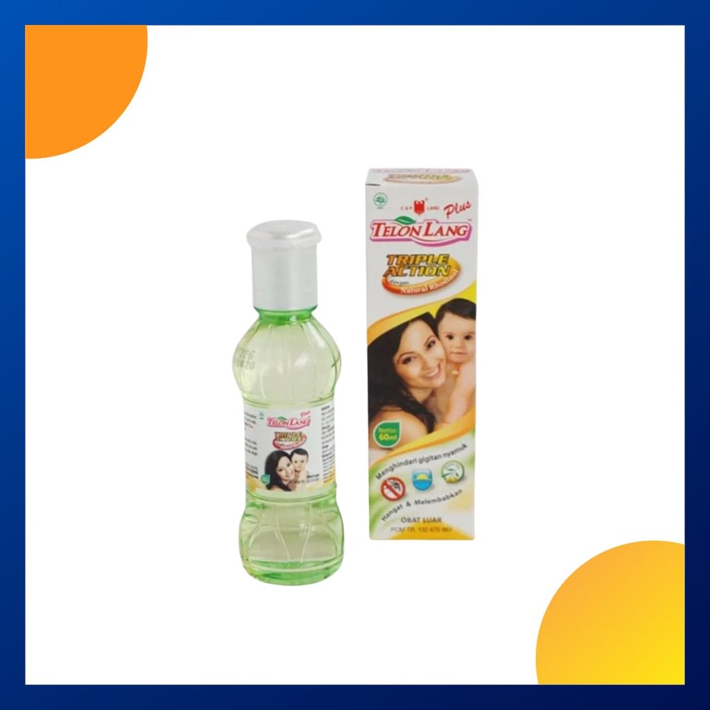 Cap Lang Telon Lang Plus Triple Action 60 Ml