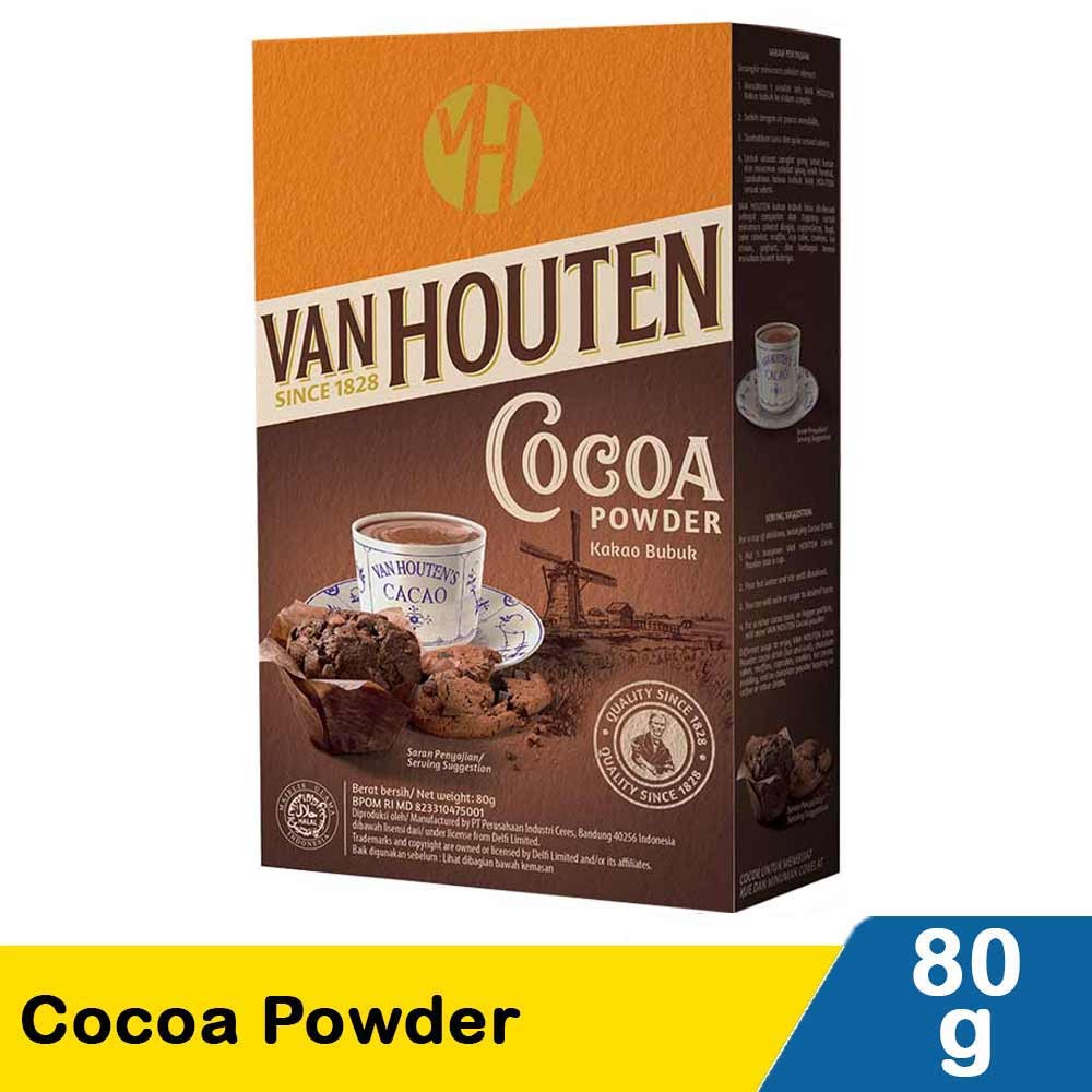 VAN HOUTEN COCOA POWDER 90/80g
