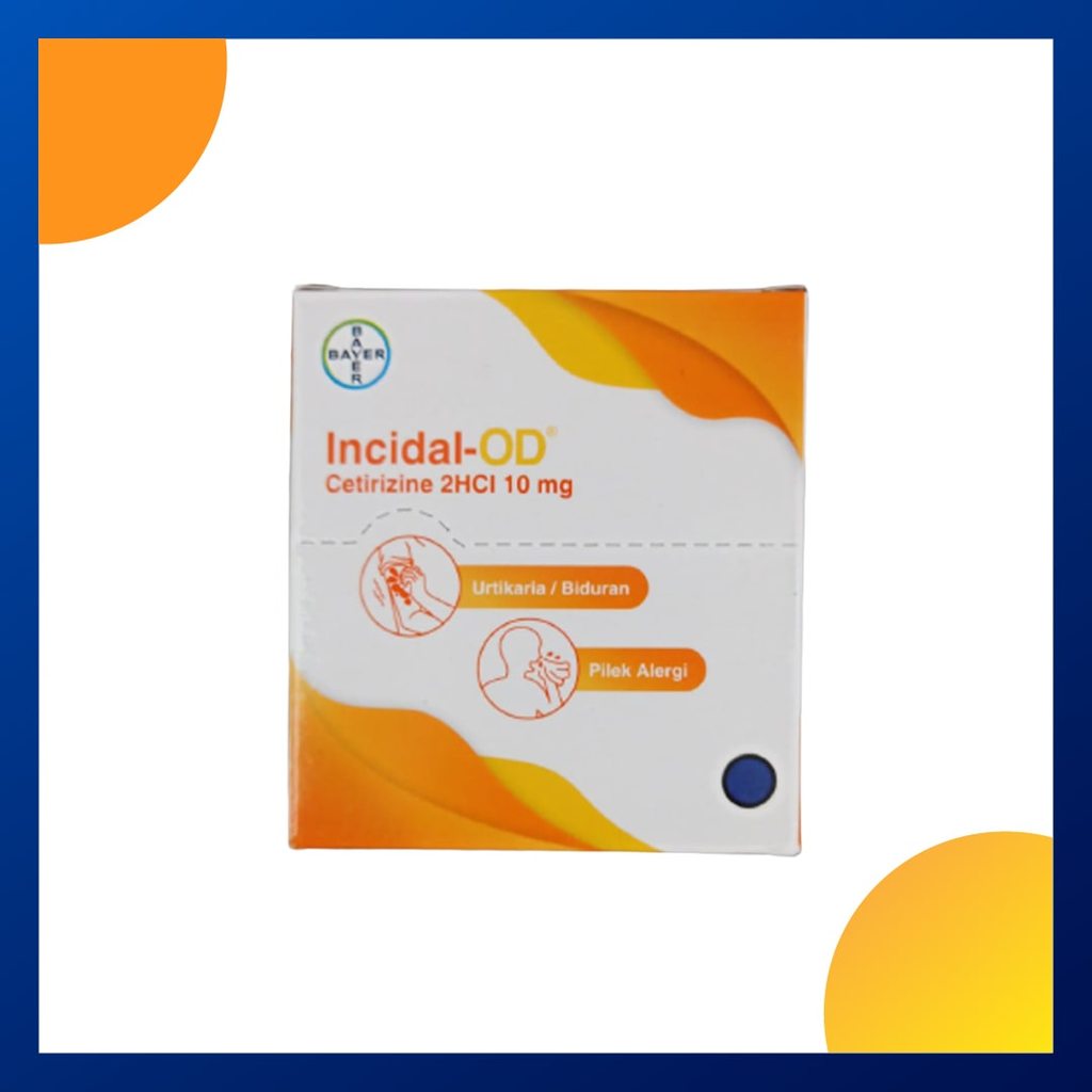 Incidal-Od 10 Mg Box 32 Kapsul