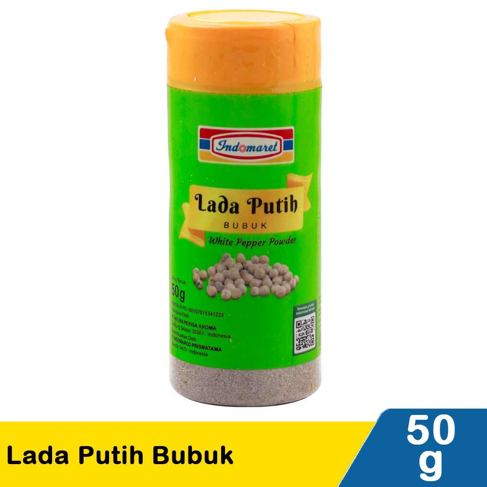 INDOMARET LADA PUTIH BUBUK  50g