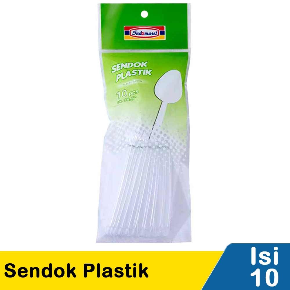 INDOMARET SENDOK PLASTIK 10'S