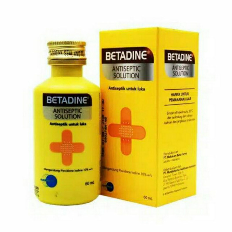BETADINE ANTISEPTIC SOLUTION 60ML