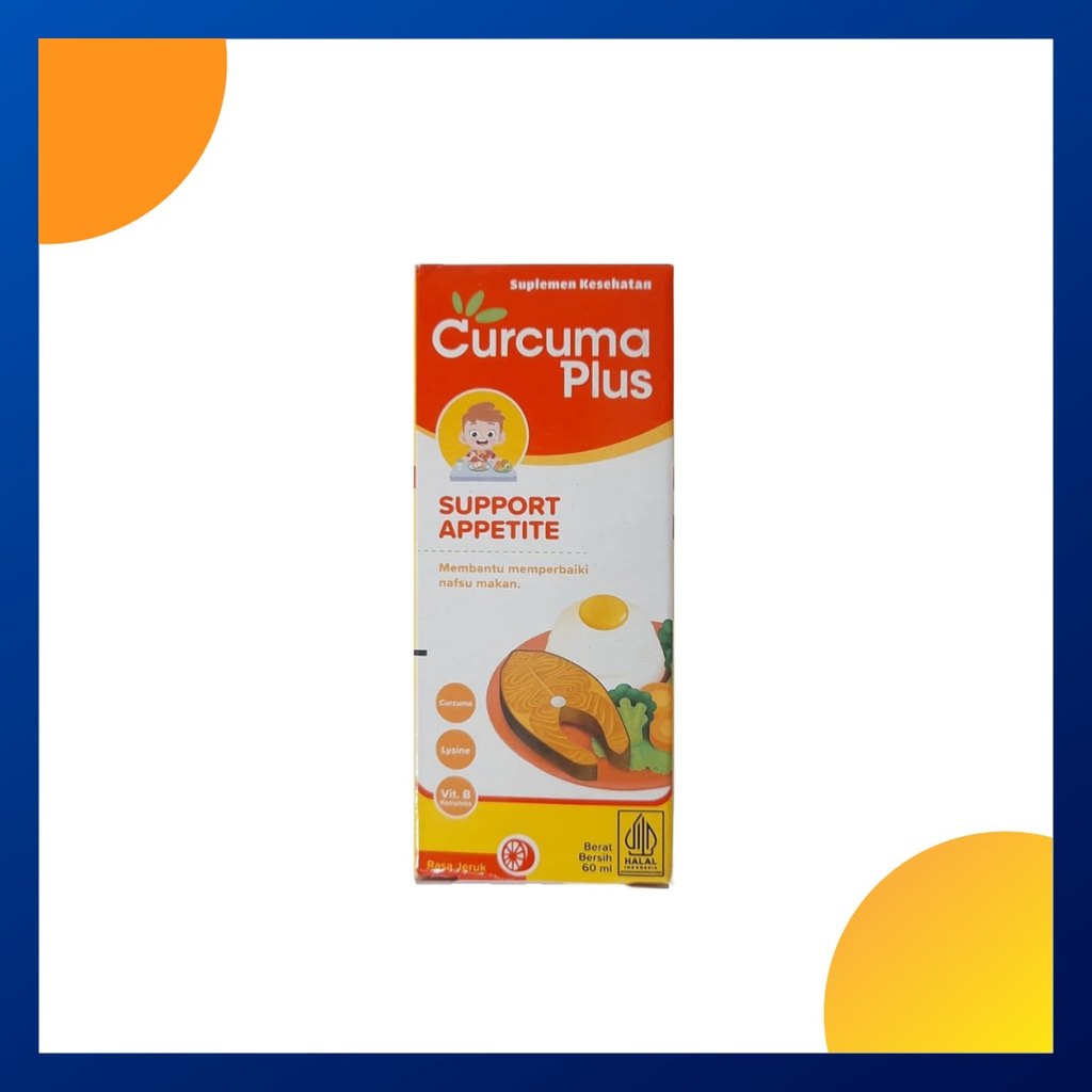 Curcuma Plus Syrup Isi 60 Ml Botol
