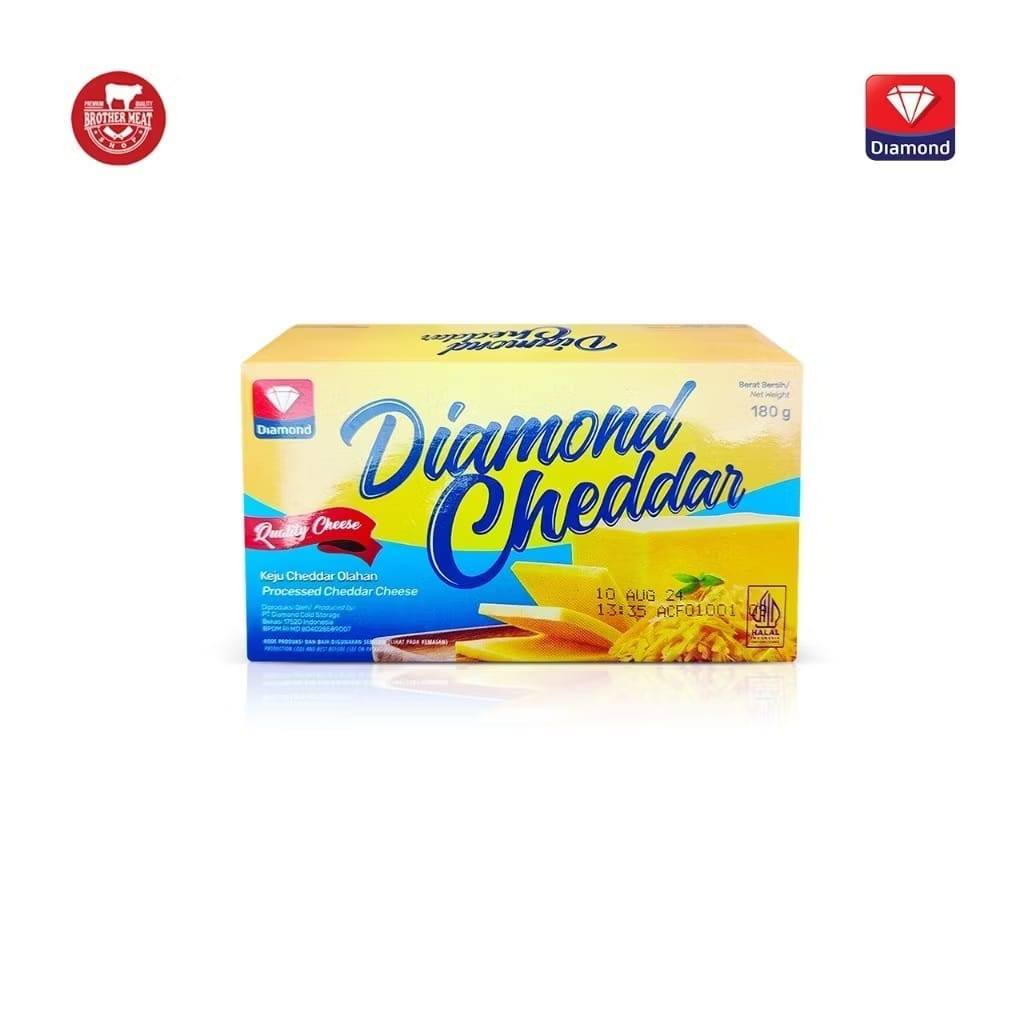 DIAMOND CHEESE PROCESSED CHEDDAR 160 GR