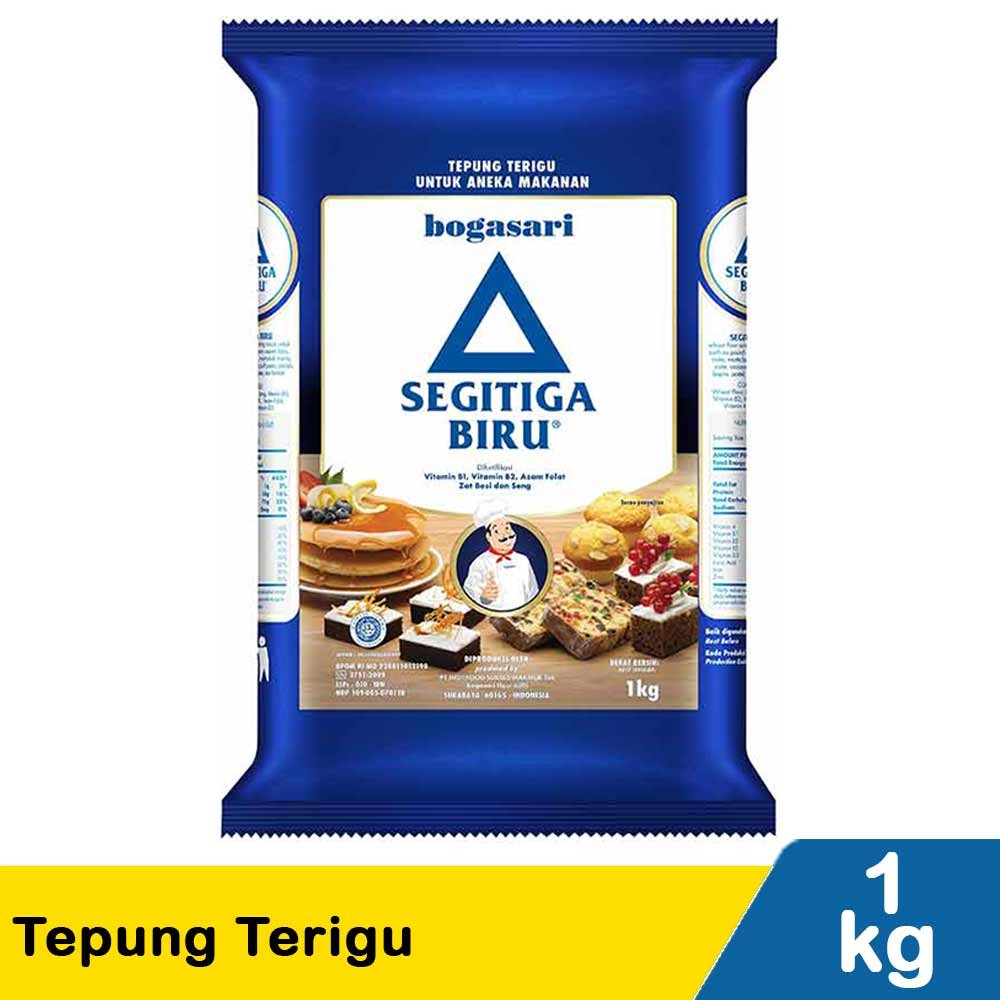 SEGITIGA BIRU TEPUNG TERIGU 1000g