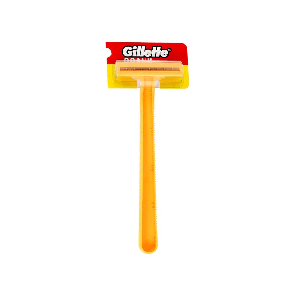 GILLETTE RAZOR GOAL II YELLOW SINGLE