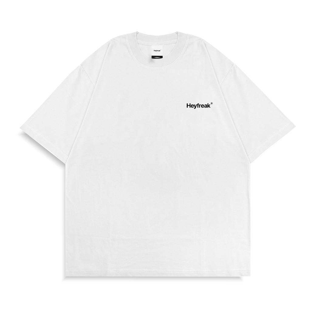 [BS] Heyfreak T-shirt Oversize Basic Logo White