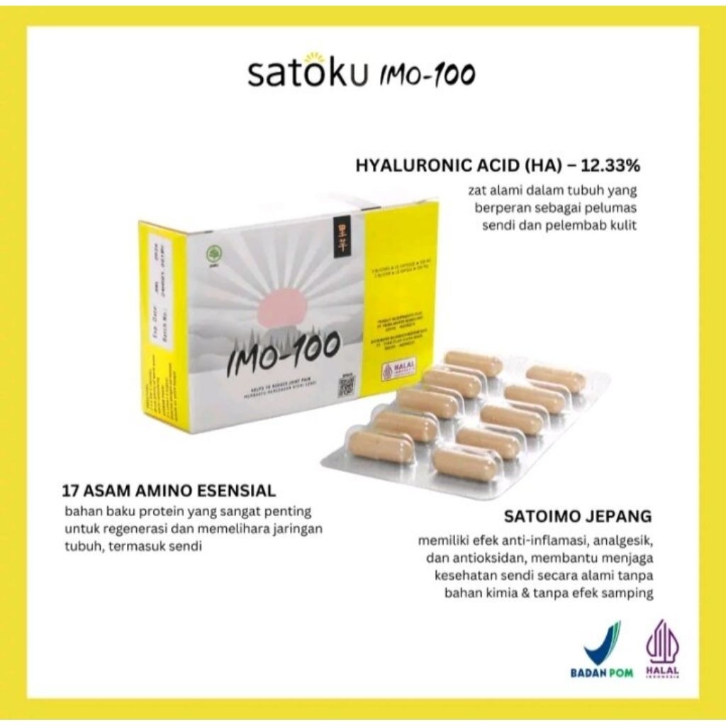 Satoku imo-100 [30kapsul]