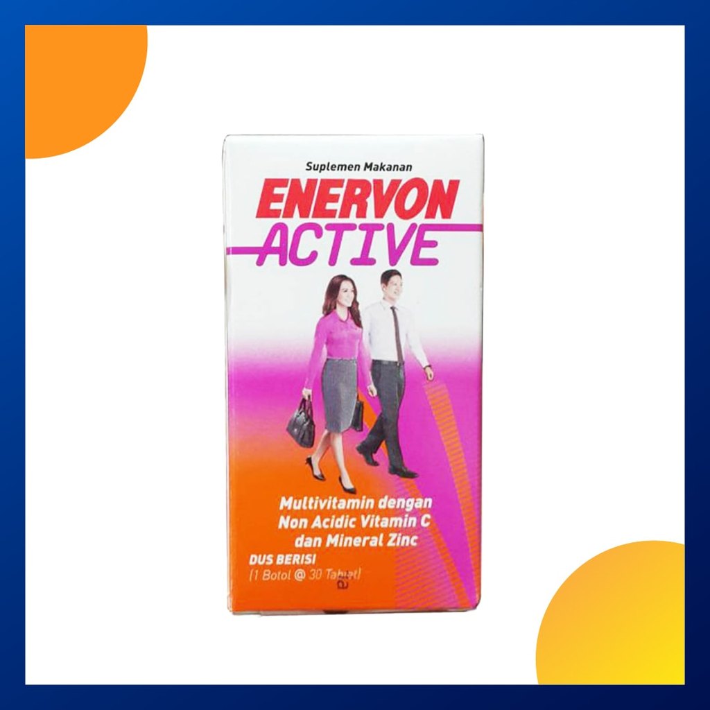 Enervon Active Botol 30 Tablet