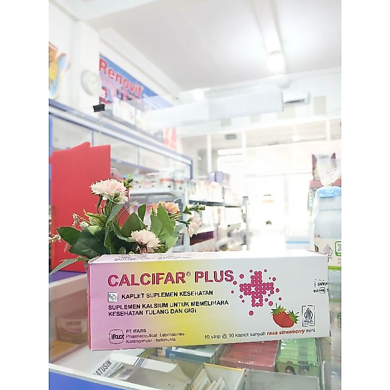CALCIFAR PLUS (satuan) 1 Strip