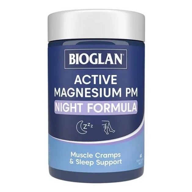 Bioglan Active Magnesium PM 60 Tablets