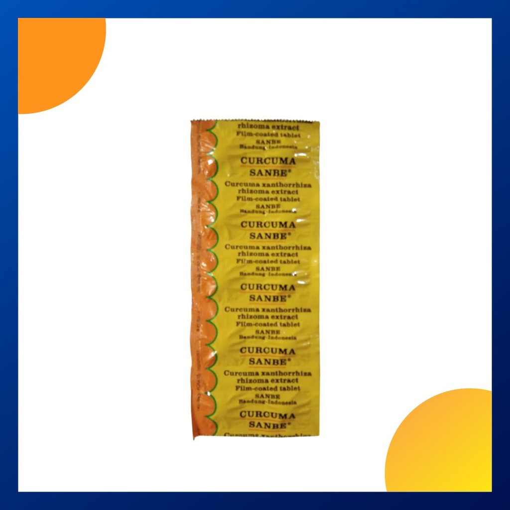 Curcuma Sanbe Strip 10 Tablet
