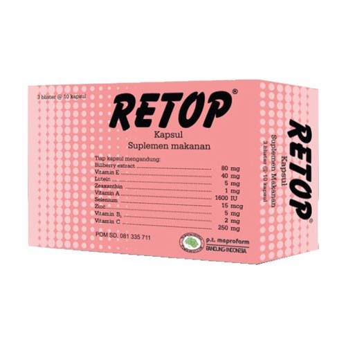 Retop Strip Isi 10 Tablet