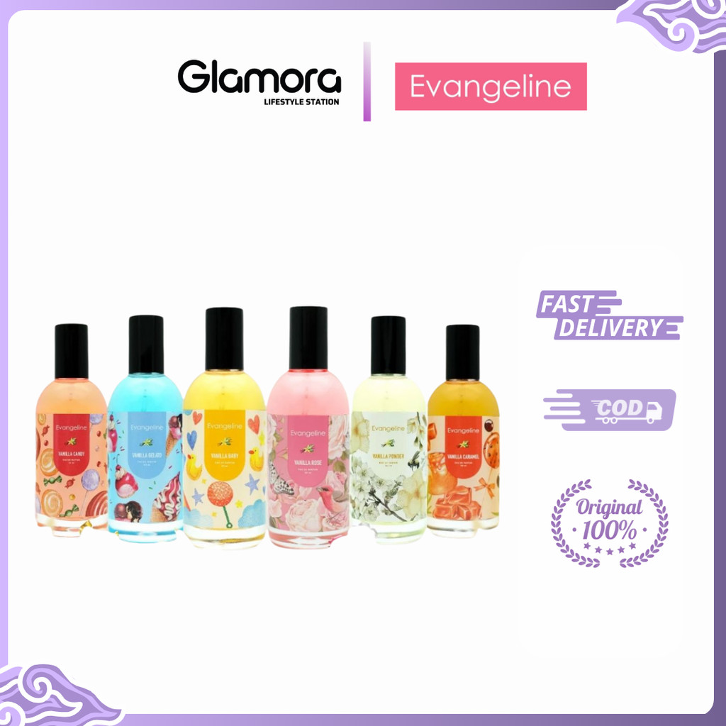 [GLAMORA] EVANGELINE Vanilla 50ml All Variant