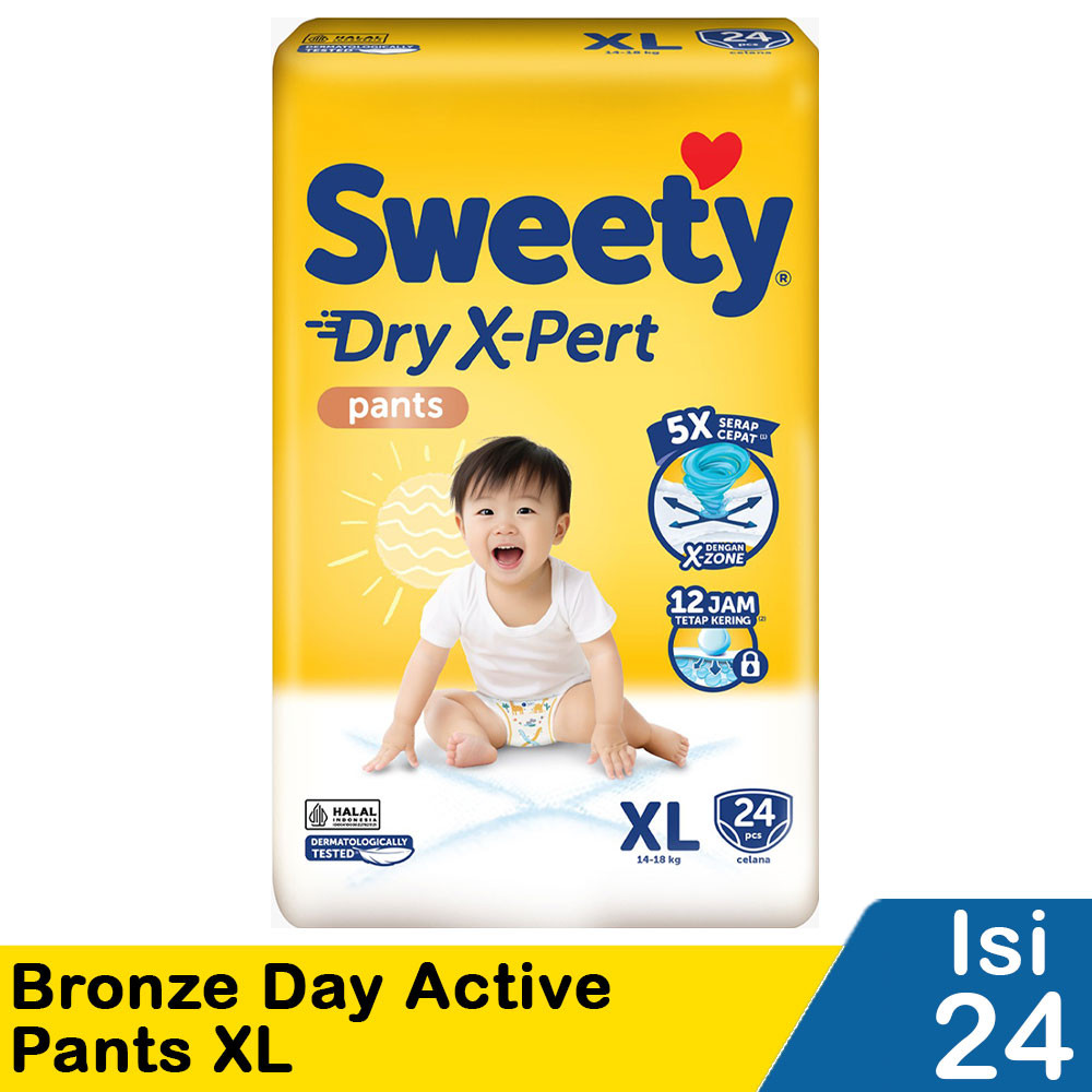 SWEETY BRONZE DAY ACTIVE PANTS 26/24S  EXTRALARGE