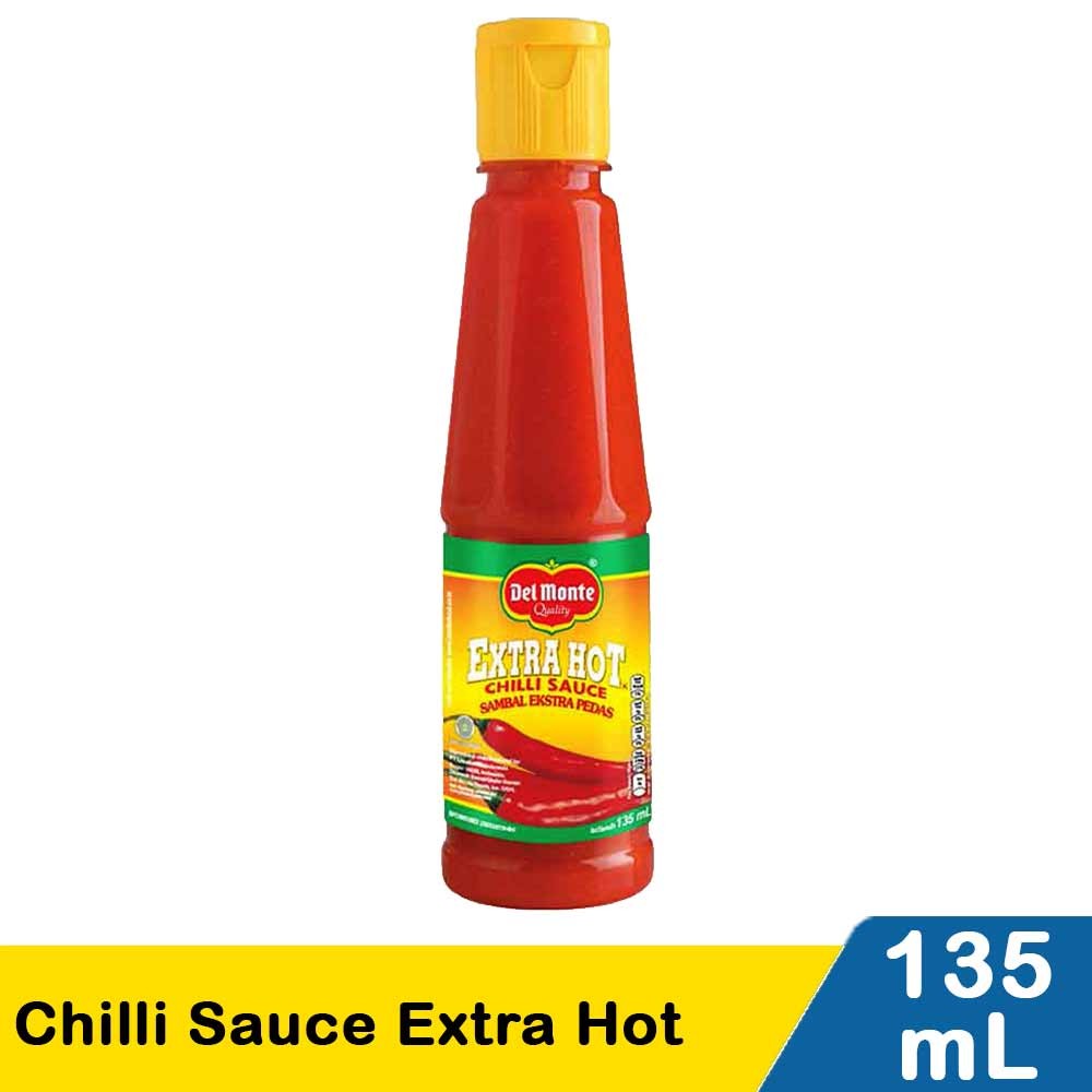 DELMONTE CHILLI SAUCE EXTRA HOT 140/135mL
