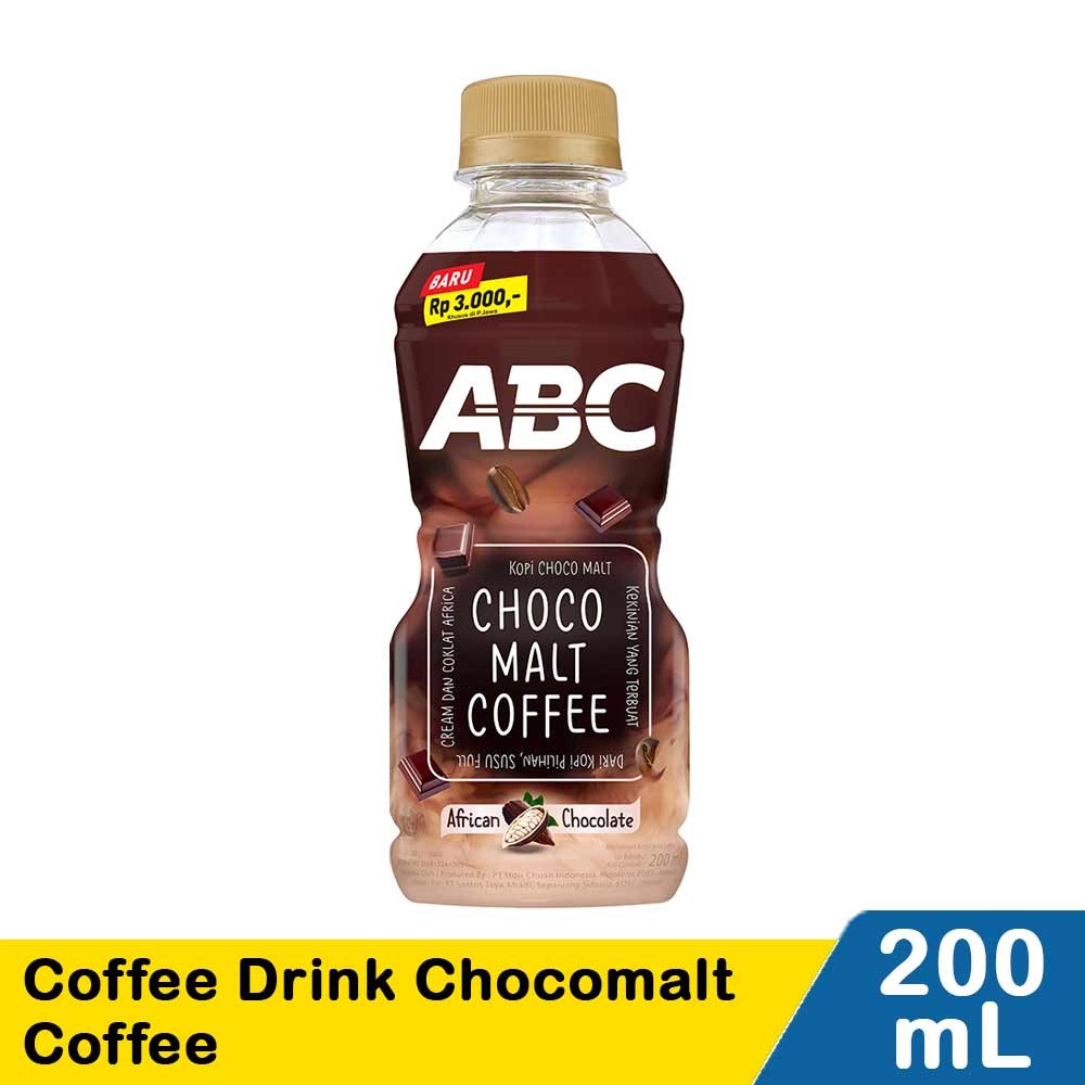 ABC COFFEE DRINK CHOCOMALT COFFE 200mL