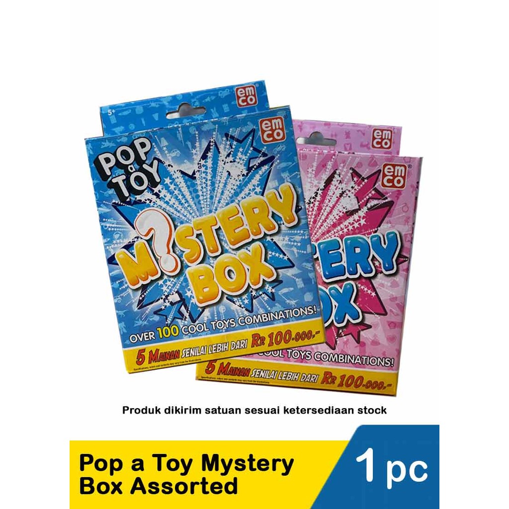 EMCO POP A TOY MYSTERY BOX ASSORTED