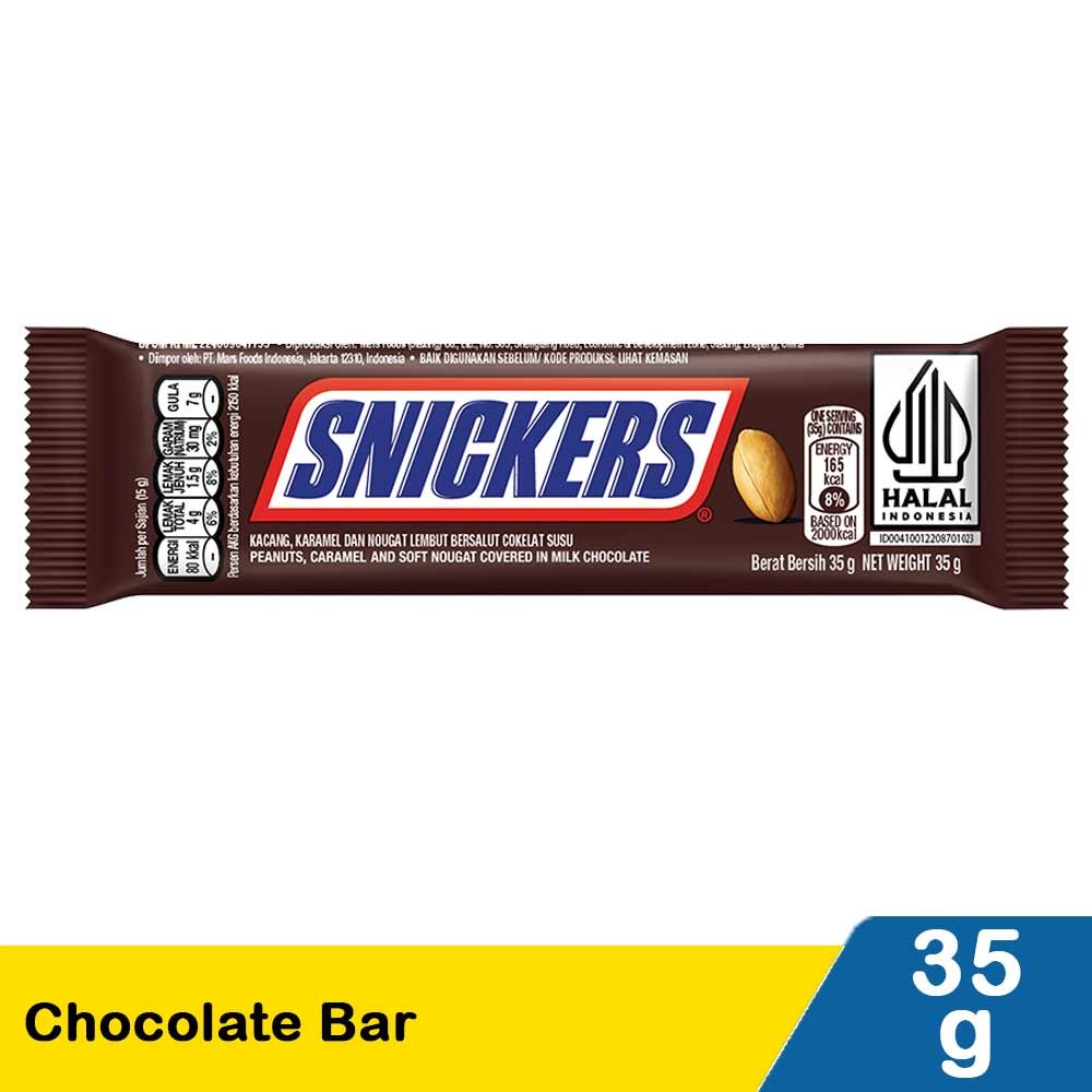 SNICKERS CHOCOLATE 35g
