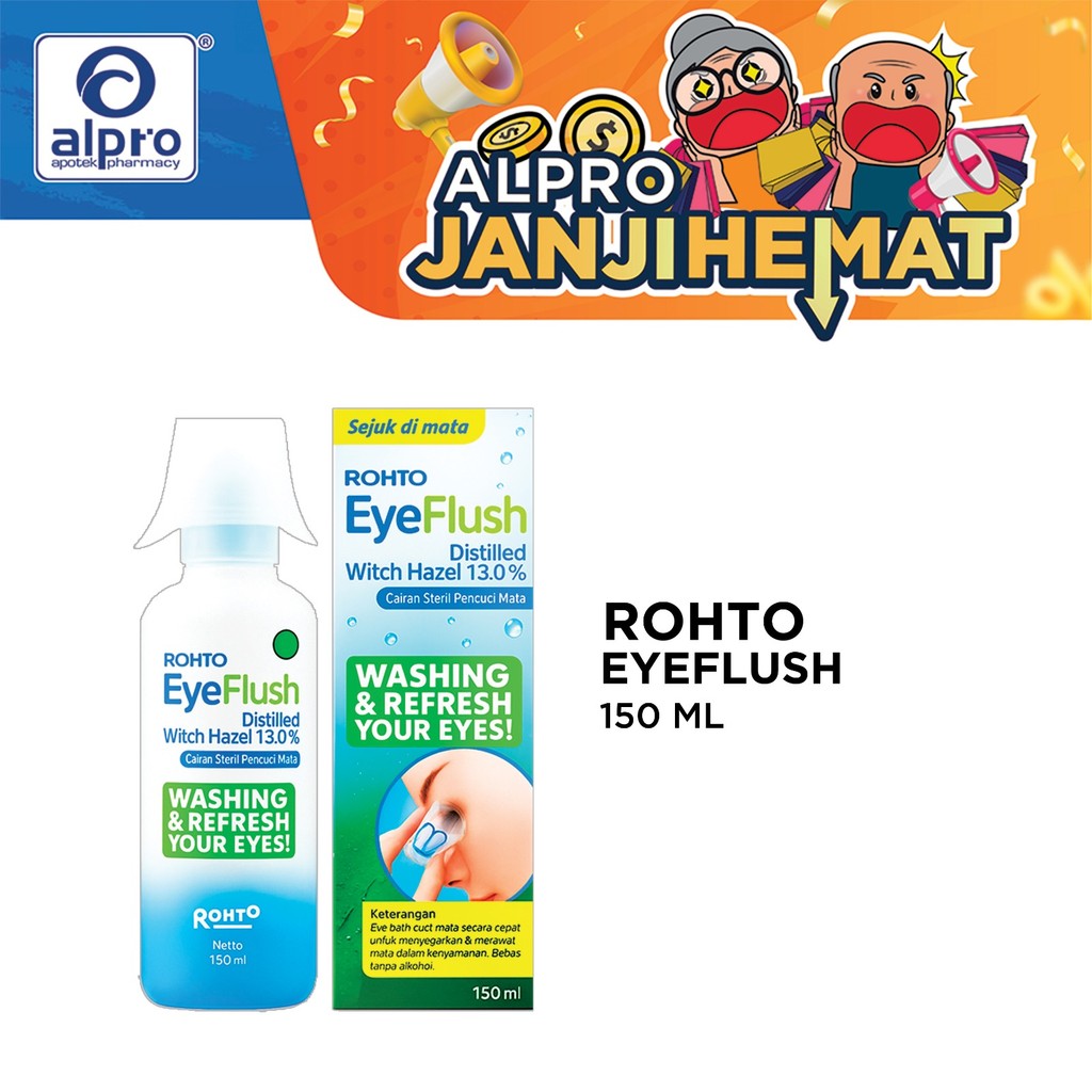 ROHTO EYE FLUSH 150 ML