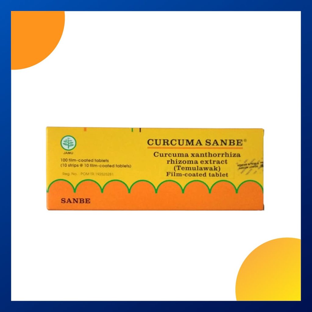 Curcuma Sanbe Box 100 Tablet