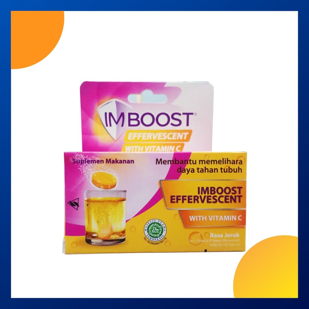 Imboost Rasa Jeruk Box 8 Tablet Effevescent