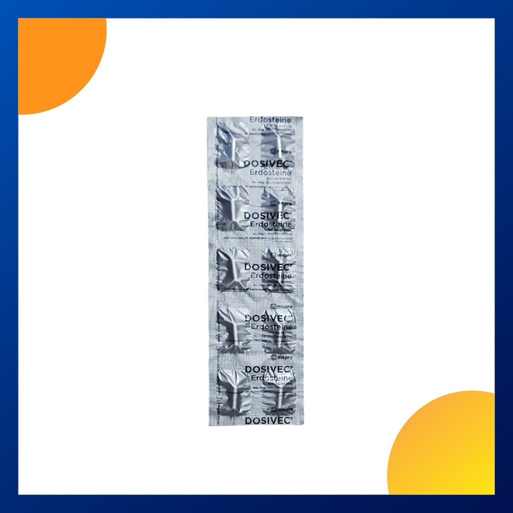 DOSIVEC 300 MG 1 STRIP @ 10 KAPSUL
