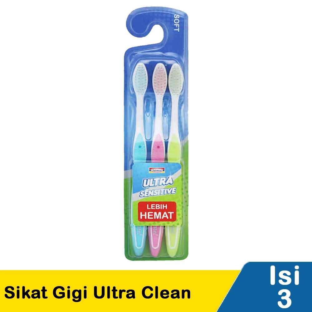 INDOMARET SIKAT GIGI ULTRA SENSITIVE 3'S SOFT
