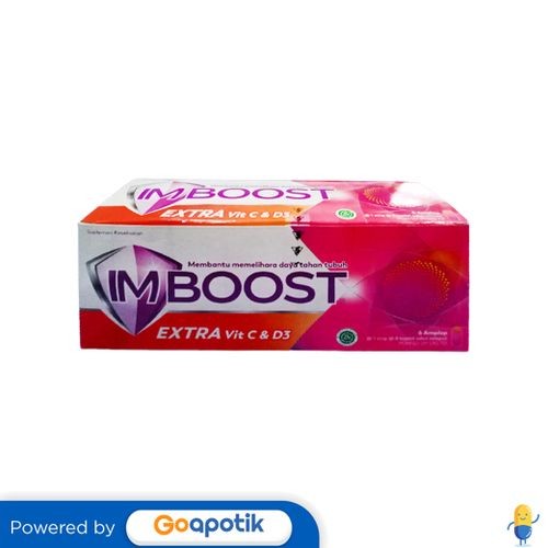 Imboost Extra Vit C Dan D3 Box 48 Kaplet