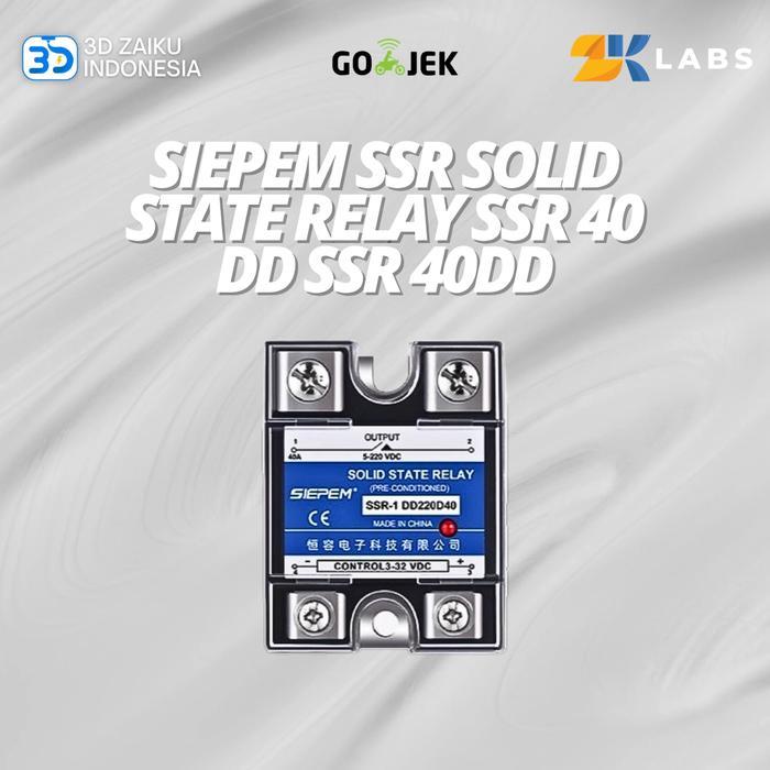 Siepem SSR Solid State Relay SSR 40 DD SSR 40DD